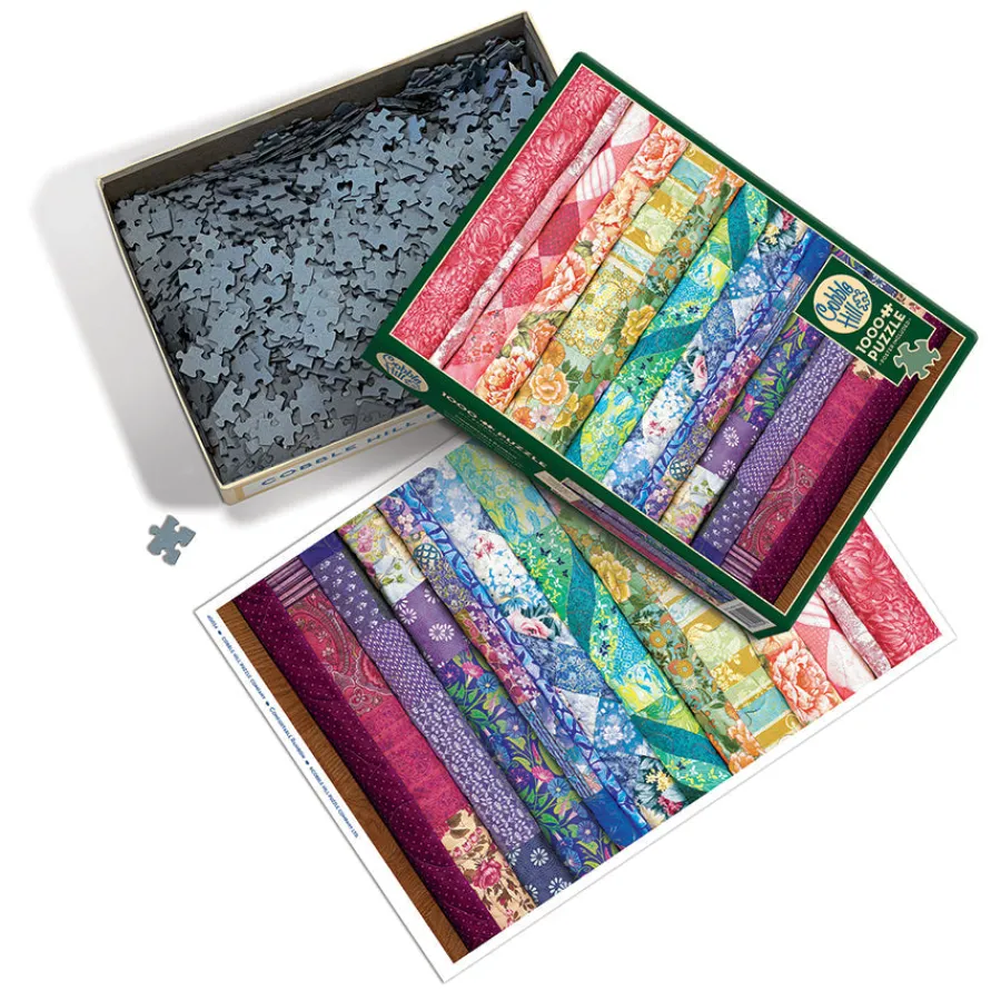 Cobble Hill Comfortable Rainbow | 1000 Piece- 1000 Piece | Flowers / Gardens