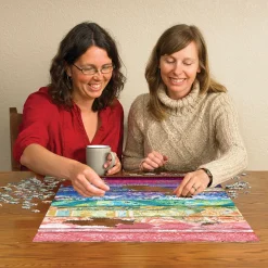 Cobble Hill Comfortable Rainbow | 1000 Piece- 1000 Piece | Flowers / Gardens