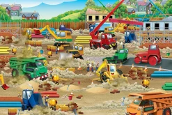 Cobble Hill Construction Zone (Floor 36pc)- Floor Puzzles | Cartoon