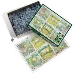 Cobble Hill Cottage Gardens | 1000 Piece- 1000 Piece | Countryscape
