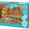 Cobble Hill Cottage Pond (Family) | Family Pieces 350- Family Pieces 350 | Countryscape
