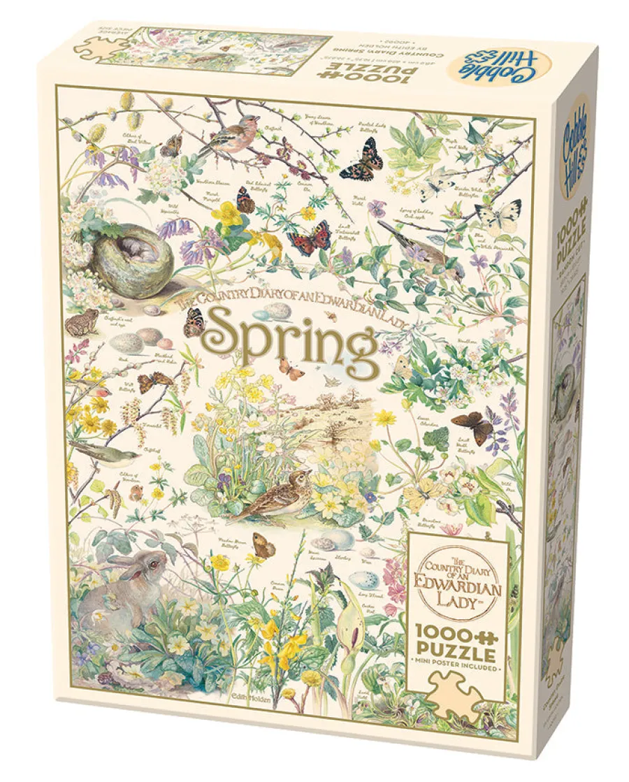 Cobble Hill Country Diary: Spring | 1000 Piece- 1000 Piece | Birds