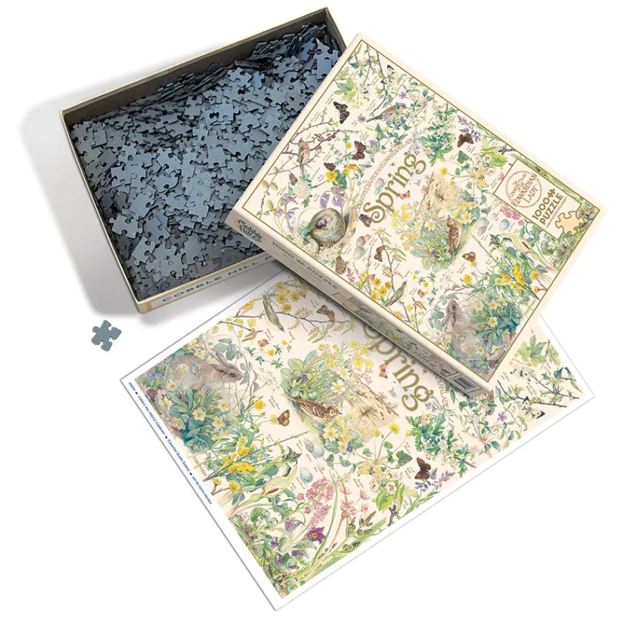Cobble Hill Country Diary: Spring | 1000 Piece- 1000 Piece | Birds
