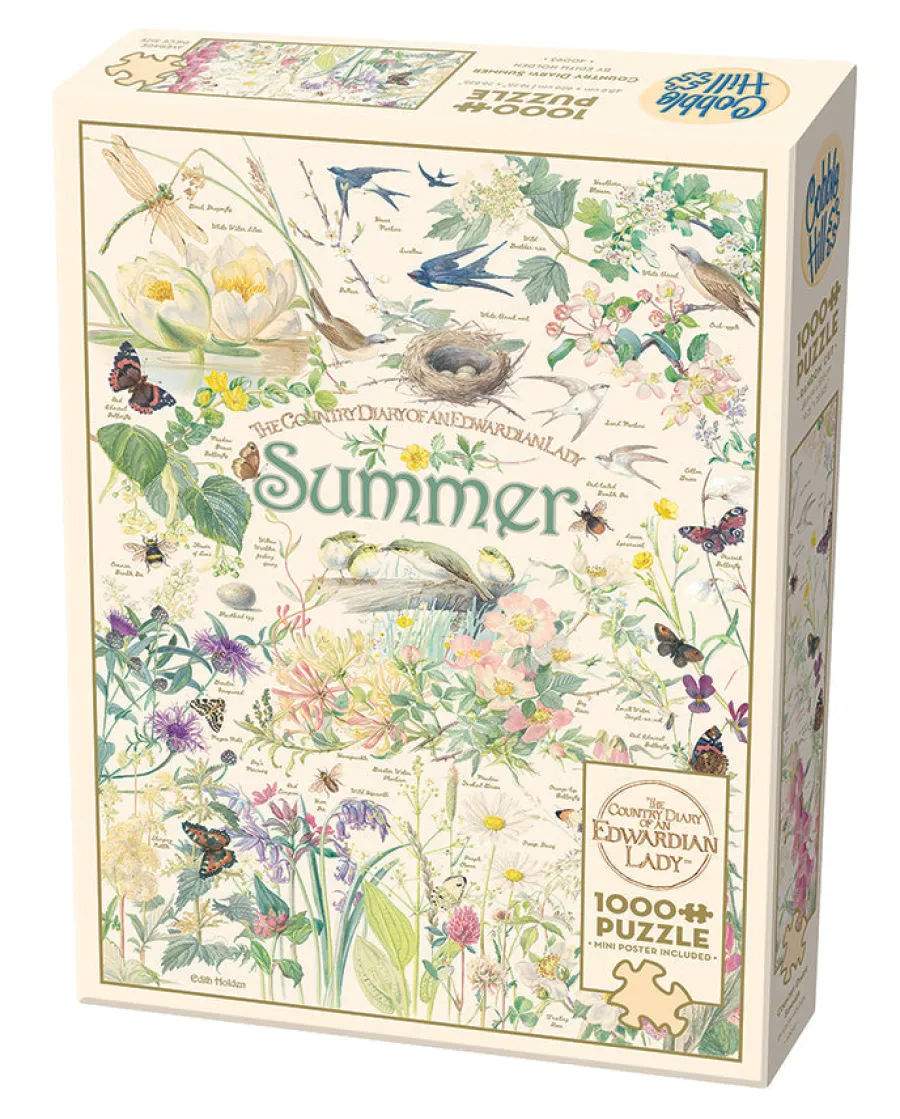 Cobble Hill Country Diary: Summer | 1000 Piece- 1000 Piece | Birds