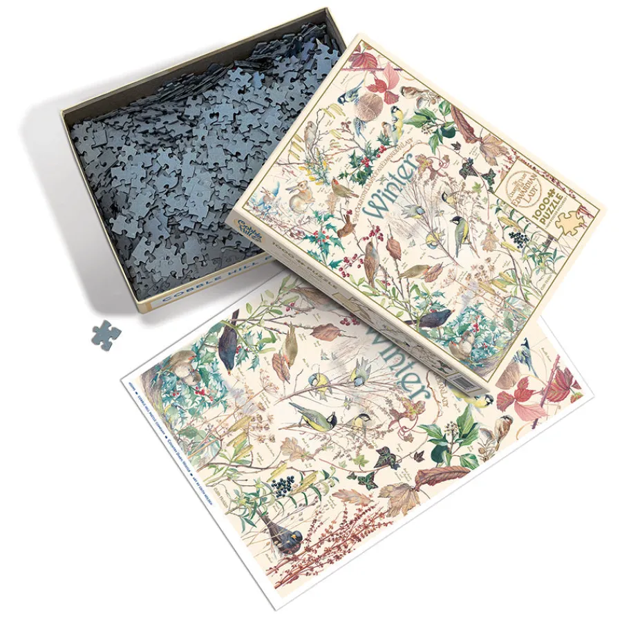 Cobble Hill Country Diary: Winter | 1000 Piece- 1000 Piece | Birds