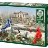 Cobble Hill Country House Birds | 1000 Piece- 1000 Piece | Countryscape