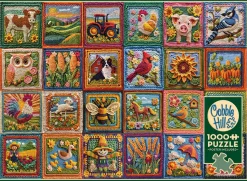 Cobble Hill Country Life Crochet | 1000 Piece- 1000 Piece | Countryscape