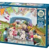 Cobble Hill Country Truck in Spring | 500 Piece- 500 Piece | Countryscape