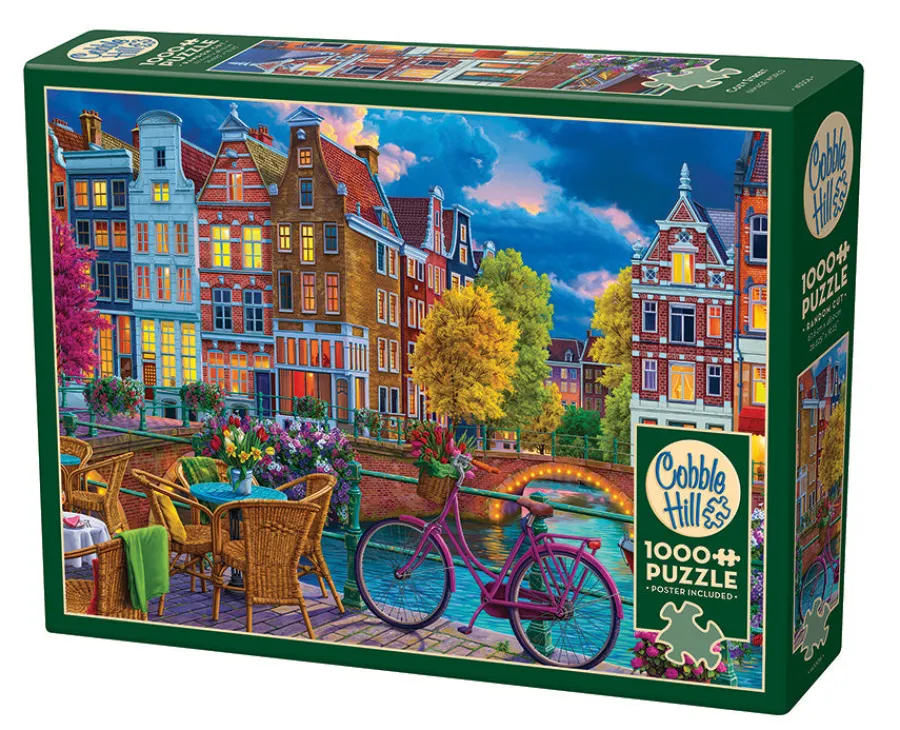Cobble Hill Cozy Street | 1000 Piece- 1000 Piece