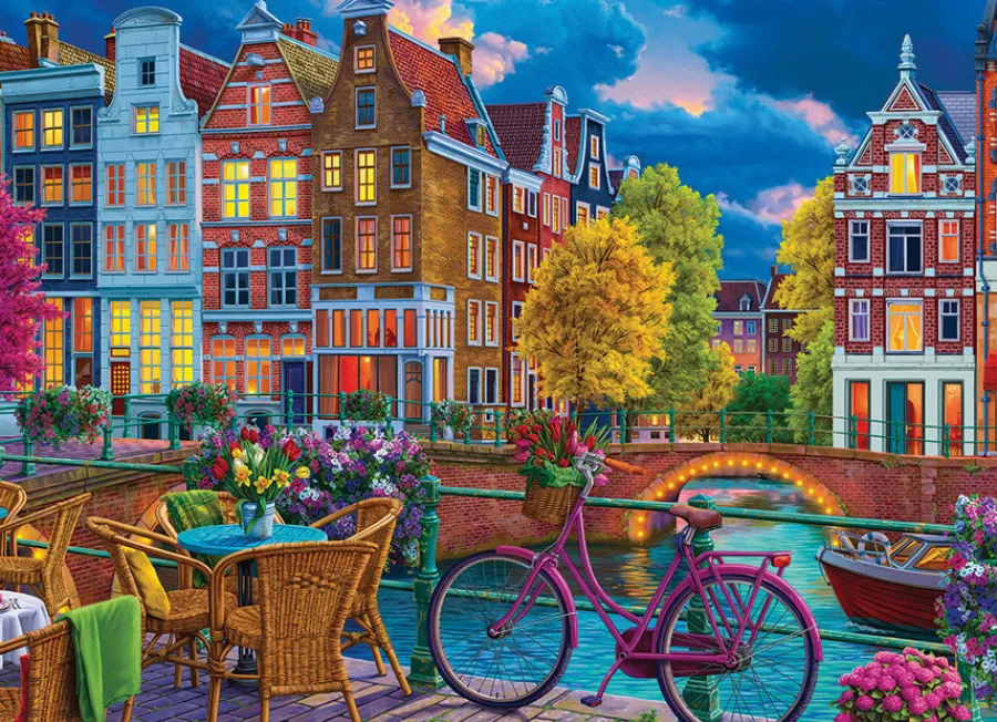 Cobble Hill Cozy Street | 1000 Piece- 1000 Piece