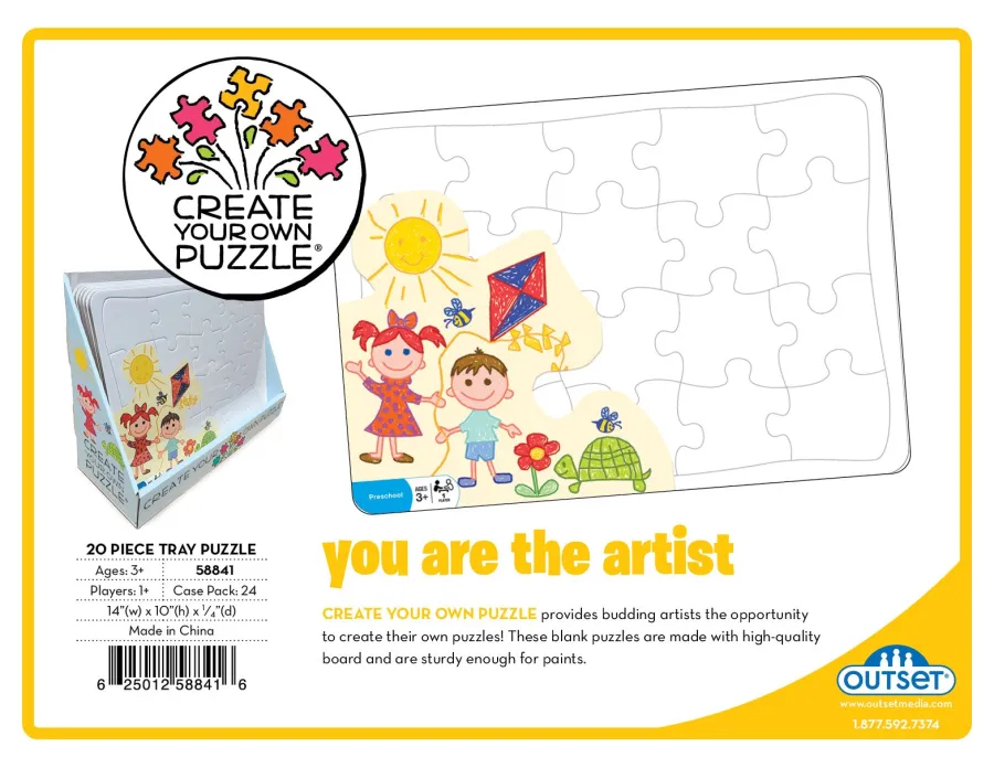 Cobble Hill Create Your Own Puzzle: 10"x14"- Tray Puzzles