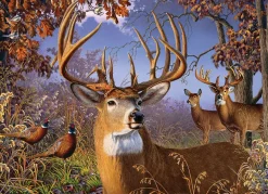Cobble Hill Deer and Pheasant | 500 Piece- 500 Piece | Countryscape