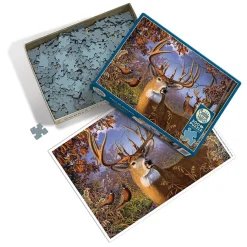 Cobble Hill Deer and Pheasant | 500 Piece- 500 Piece | Countryscape