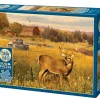 Cobble Hill Deer Field | 500 Piece- 500 Piece | Countryscape