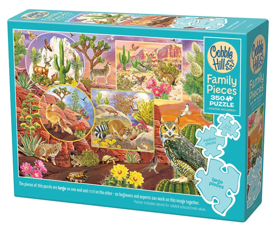 Cobble Hill Desert Magic (Family) | Family Pieces 350- Family Pieces 350 | Aquatic