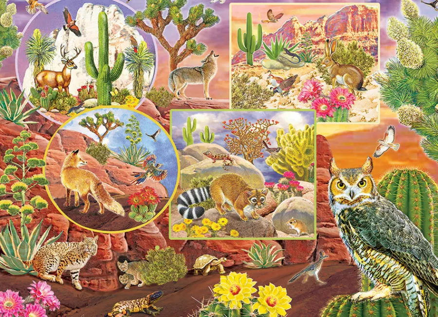 Cobble Hill Desert Magic (Family) | Family Pieces 350- Family Pieces 350 | Aquatic