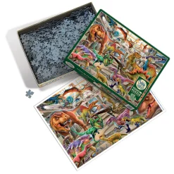 Cobble Hill Dino Museum | 1000 Piece- 1000 Piece | Wildlife