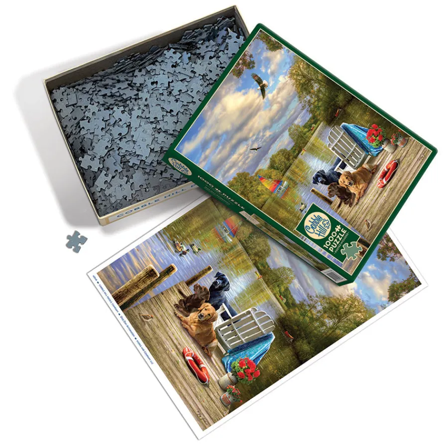 Cobble Hill Dog Day Afternoon | 1000 Piece- 1000 Piece | Countryscape