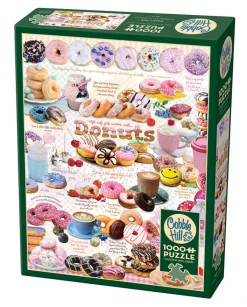Cobble Hill Donut Time | 1000 Piece- 1000 Piece | Collage - Variety