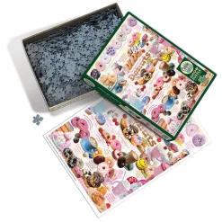 Cobble Hill Donut Time | 1000 Piece- 1000 Piece | Collage - Variety