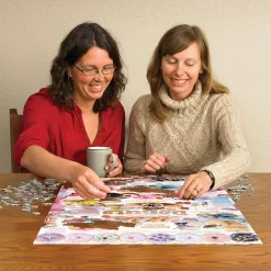 Cobble Hill Donut Time | 1000 Piece- 1000 Piece | Collage - Variety