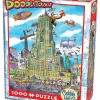 Cobble Hill DoodleTown: Empire State | Discontinued 1000 Piece (Old Big Box)- 1000 Piece | Cartoon