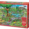 Cobble Hill DoodleTown: Par for the Course | 1000 Piece- 1000 Piece | Flying Adventures