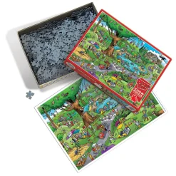 Cobble Hill DoodleTown: Par for the Course | 1000 Piece- 1000 Piece | Flying Adventures