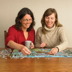 Cobble Hill DoodleTown: Portage Pandemonium | 1000 Piece- 1000 Piece | Waterscape