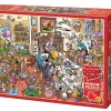 Cobble Hill DoodleTown: Thanksgiving Togetherness | 1000 Piece- 1000 Piece | Flying Adventures