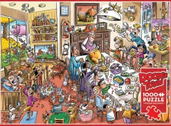 Cobble Hill DoodleTown: Thanksgiving Togetherness | 1000 Piece- 1000 Piece | Flying Adventures