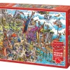 Cobble Hill DoodleTown: Viking Village | 1000 Piece- 1000 Piece | Waterscape