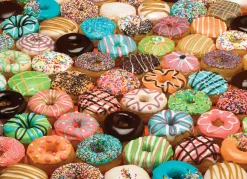Cobble Hill Doughnuts | 1000 Piece- 1000 Piece | No Calories Puzzles