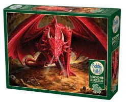Cobble Hill Dragon's Lair | 1000 Piece- 1000 Piece | Fantasy