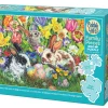 Cobble Hill Easter Bunnies (Family) | Family Pieces 350- Family Pieces 350 | Wildlife