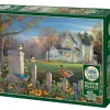 Cobble Hill Evening Birds | 1000 Piece- 1000 Piece | Countryscape
