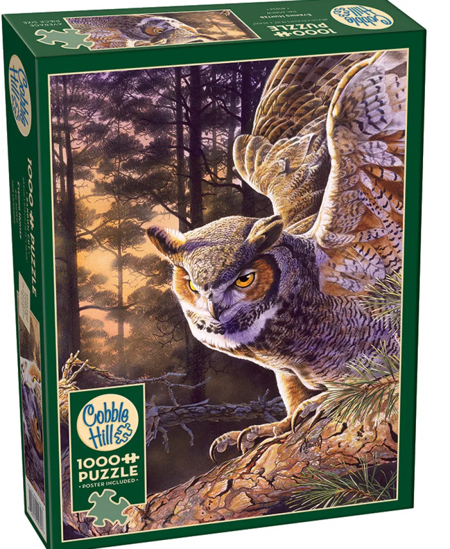 Cobble Hill Evening Hunter | 1000 Piece- 1000 Piece | Mountainscape