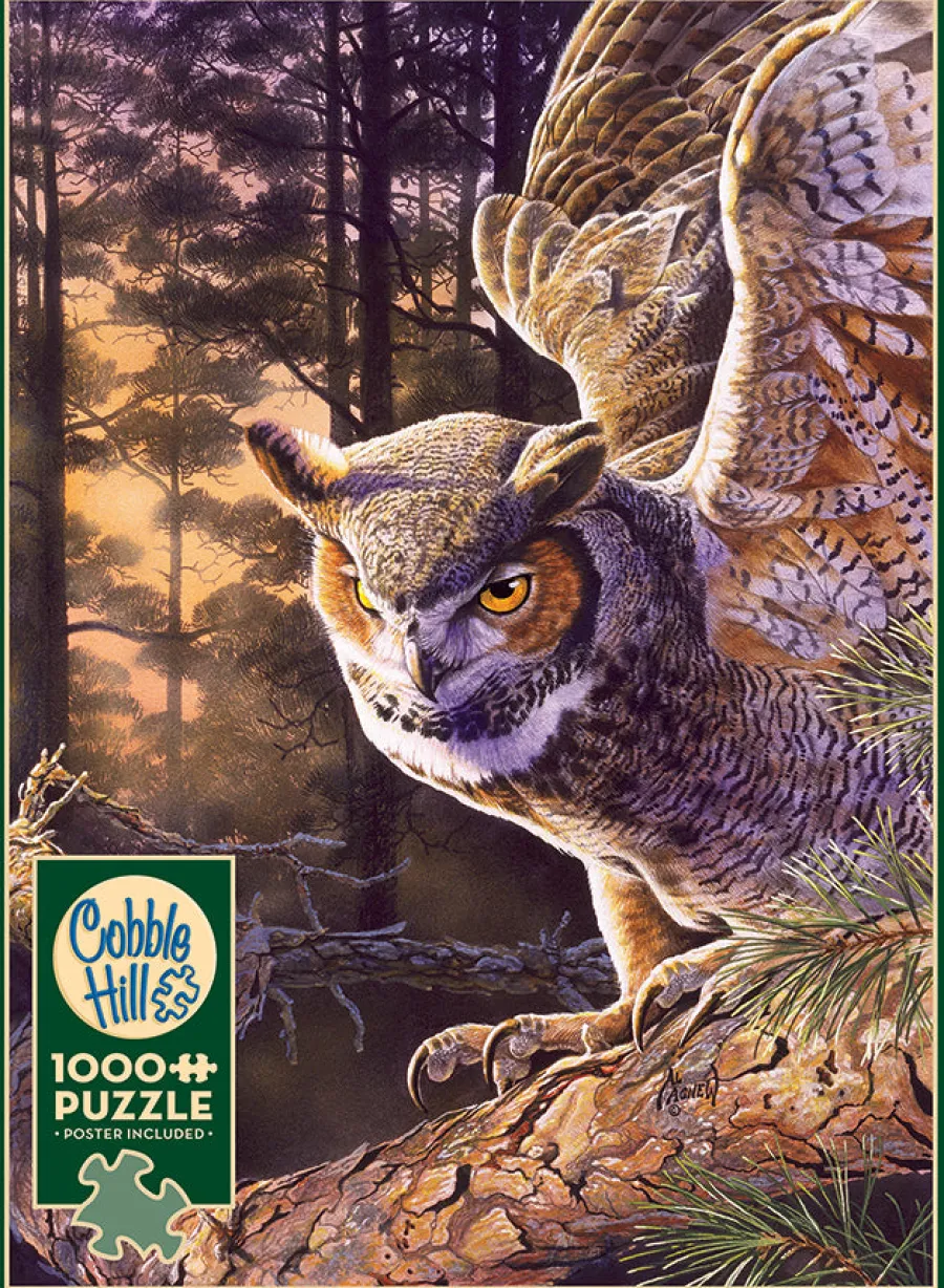 Cobble Hill Evening Hunter | 1000 Piece- 1000 Piece | Mountainscape