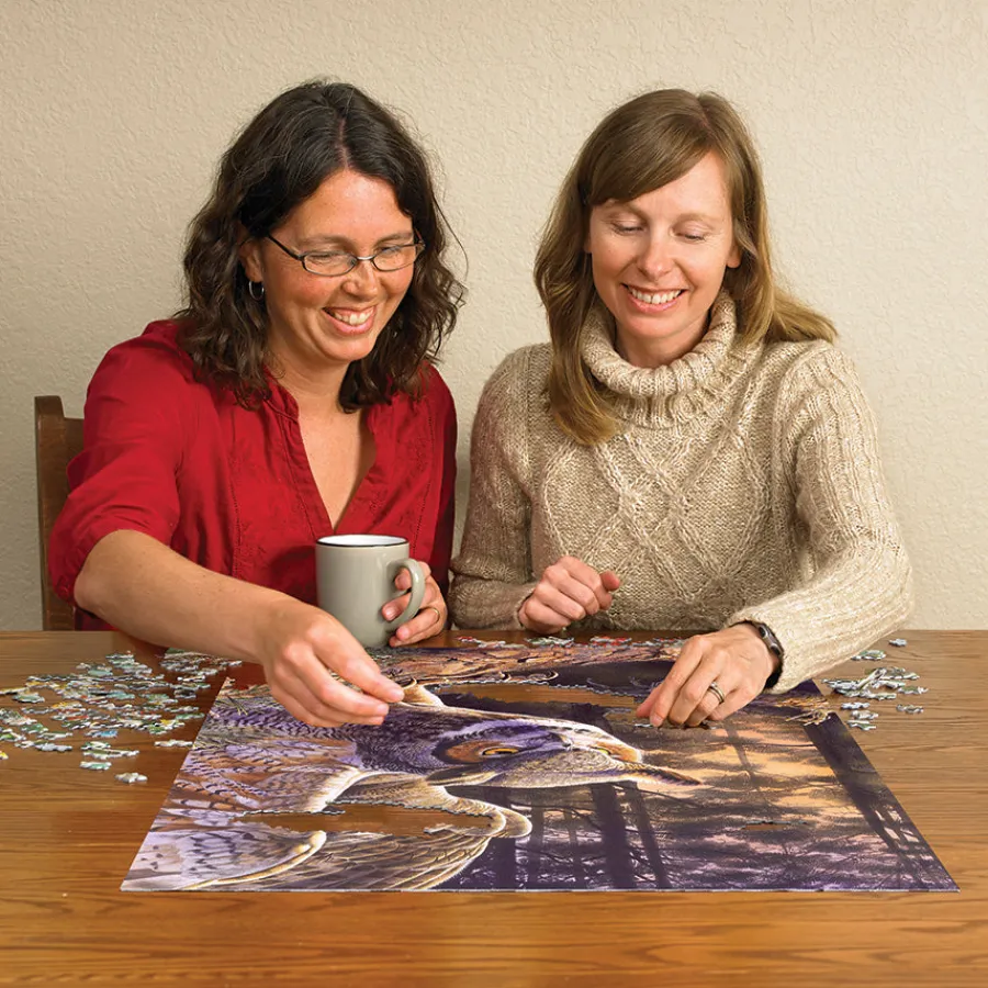 Cobble Hill Evening Hunter | 1000 Piece- 1000 Piece | Mountainscape
