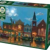 Cobble Hill Evening Service | Discontinued 1000 Piece (Old Big Box)- 1000 Piece | Nostalgia / Vintage