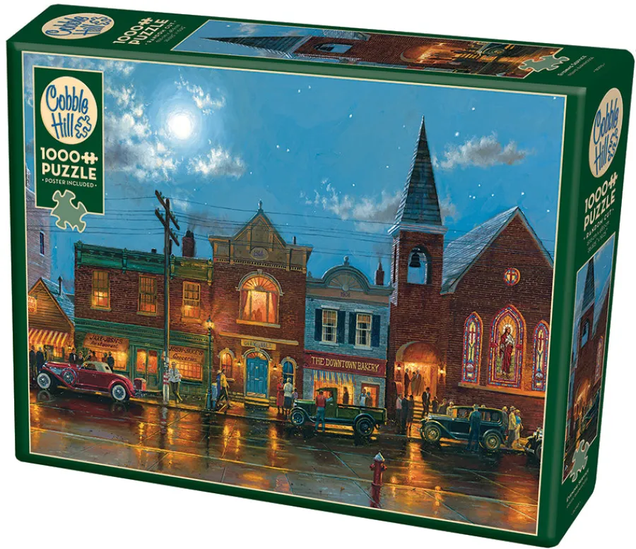 Cobble Hill Evening Service | Discontinued 1000 Piece (Old Big Box)- 1000 Piece | Nostalgia / Vintage