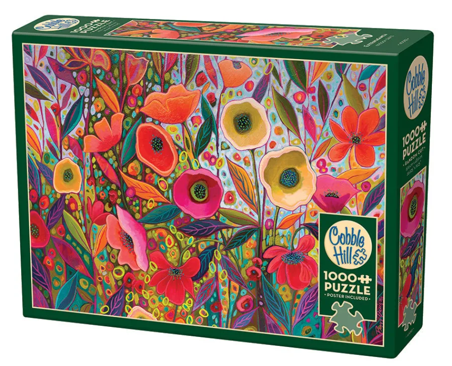 Cobble Hill Extravaganza | 1000 Piece- 1000 Piece | Flowers / Gardens