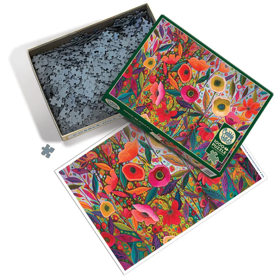 Cobble Hill Extravaganza | 1000 Piece- 1000 Piece | Flowers / Gardens