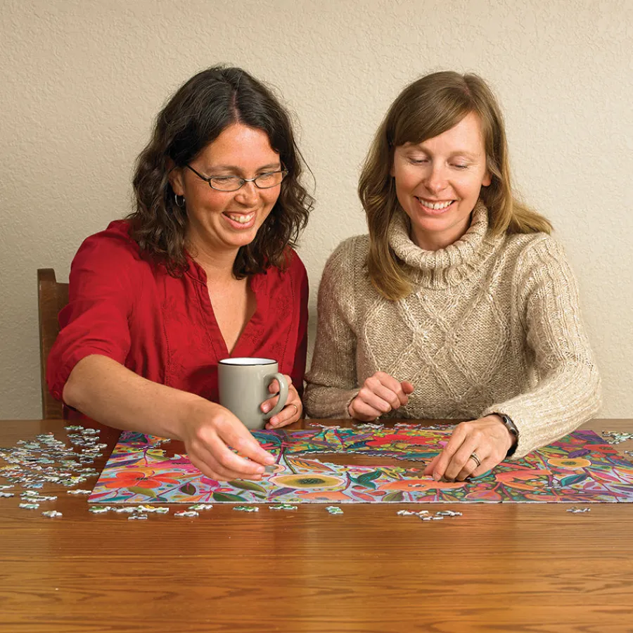 Cobble Hill Extravaganza | 1000 Piece- 1000 Piece | Flowers / Gardens