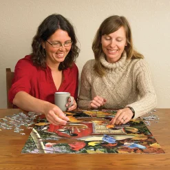 Cobble Hill Fall Birdhouse | 500 Piece- 500 Piece | Birds