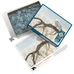 Cobble Hill Fallen Willow - Snowy Owl | 500 Piece- 500 Piece | Birds