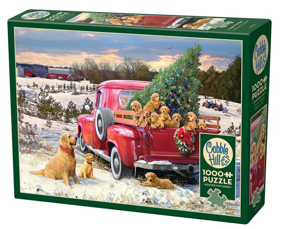 Cobble Hill Family Outing | 1000 Piece- 1000 Piece | Countryscape