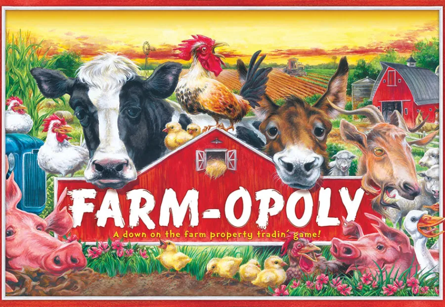 Cobble Hill Farm-Opoly Board Game- Game With Themes! | Games