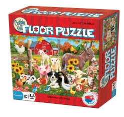 Cobble Hill Farmyard Greetings (Floor 36pc)- Floor Puzzles | Birds