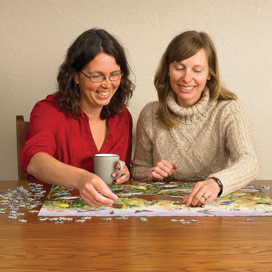 Cobble Hill Feathered Friends | 1000 Piece- 1000 Piece | Birds